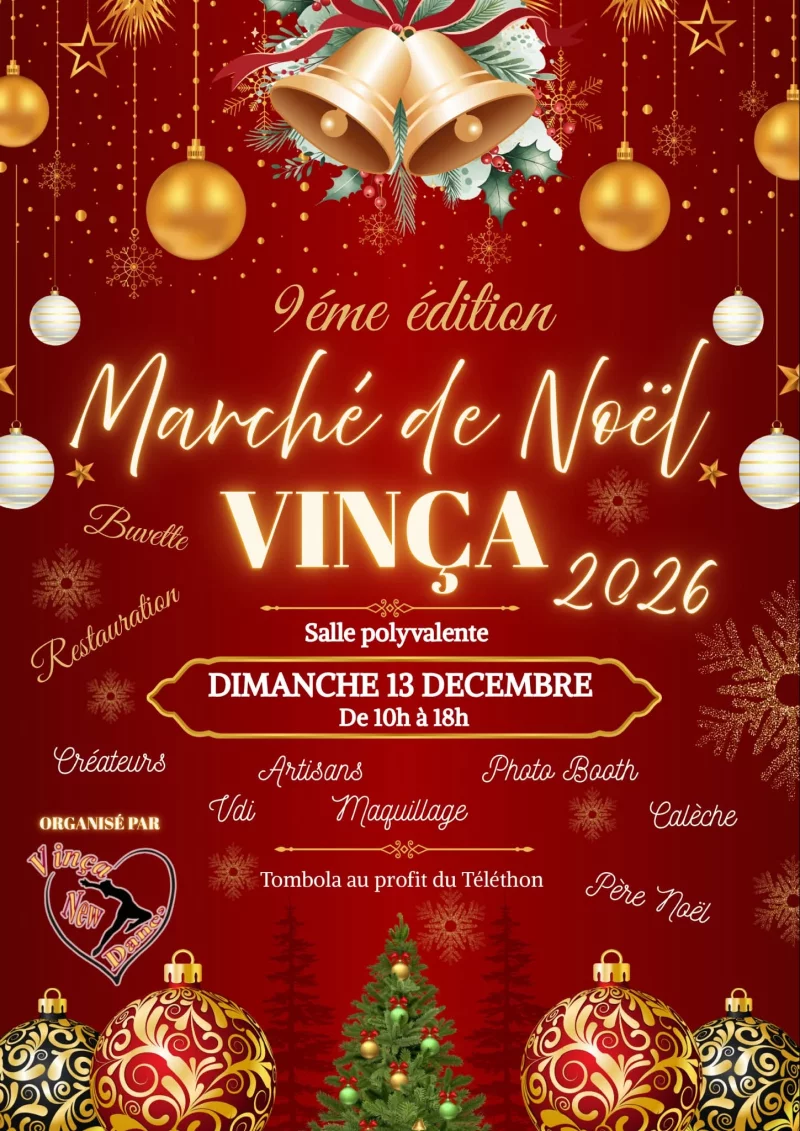 MARCHÉ DE NOËL À VINÇA