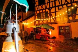 Marché de Noël du plus petit village médiéval d'Alsace